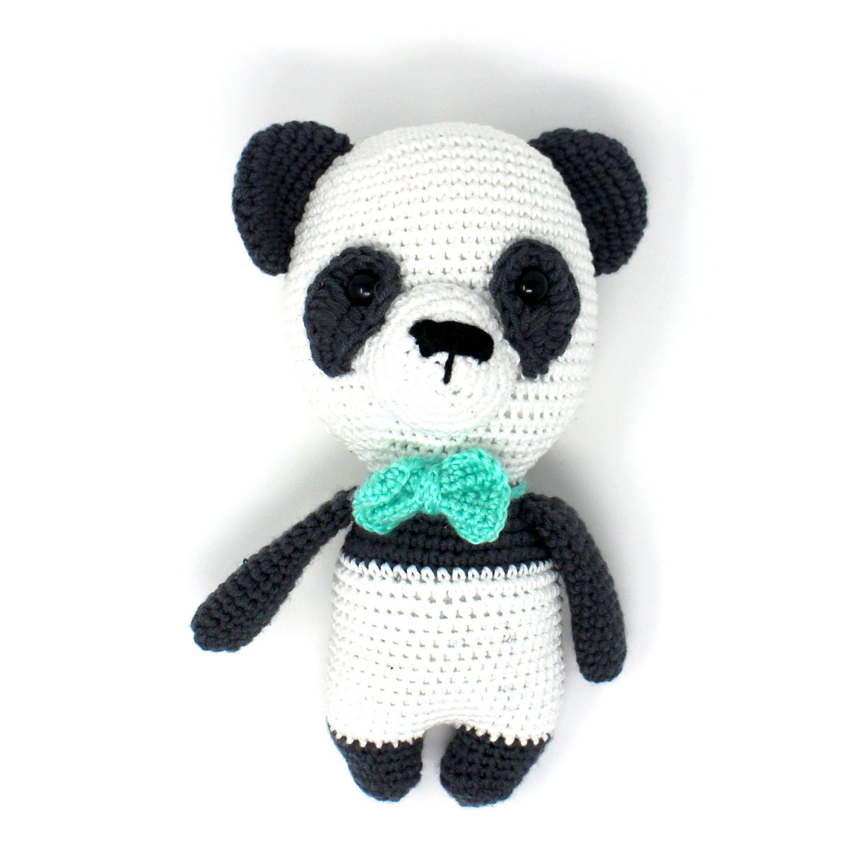 Nerti rankų darbo žaislai - dovana vaikams Panda 